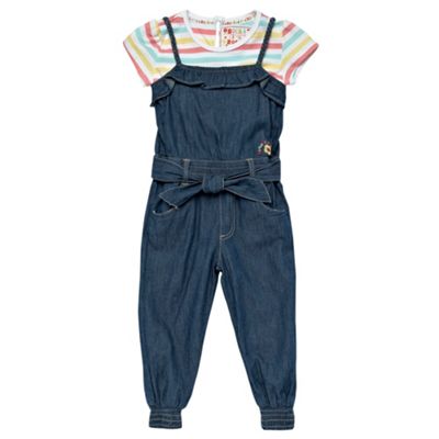 Rocha.John Rocha Girls T-shirt and Dungarees