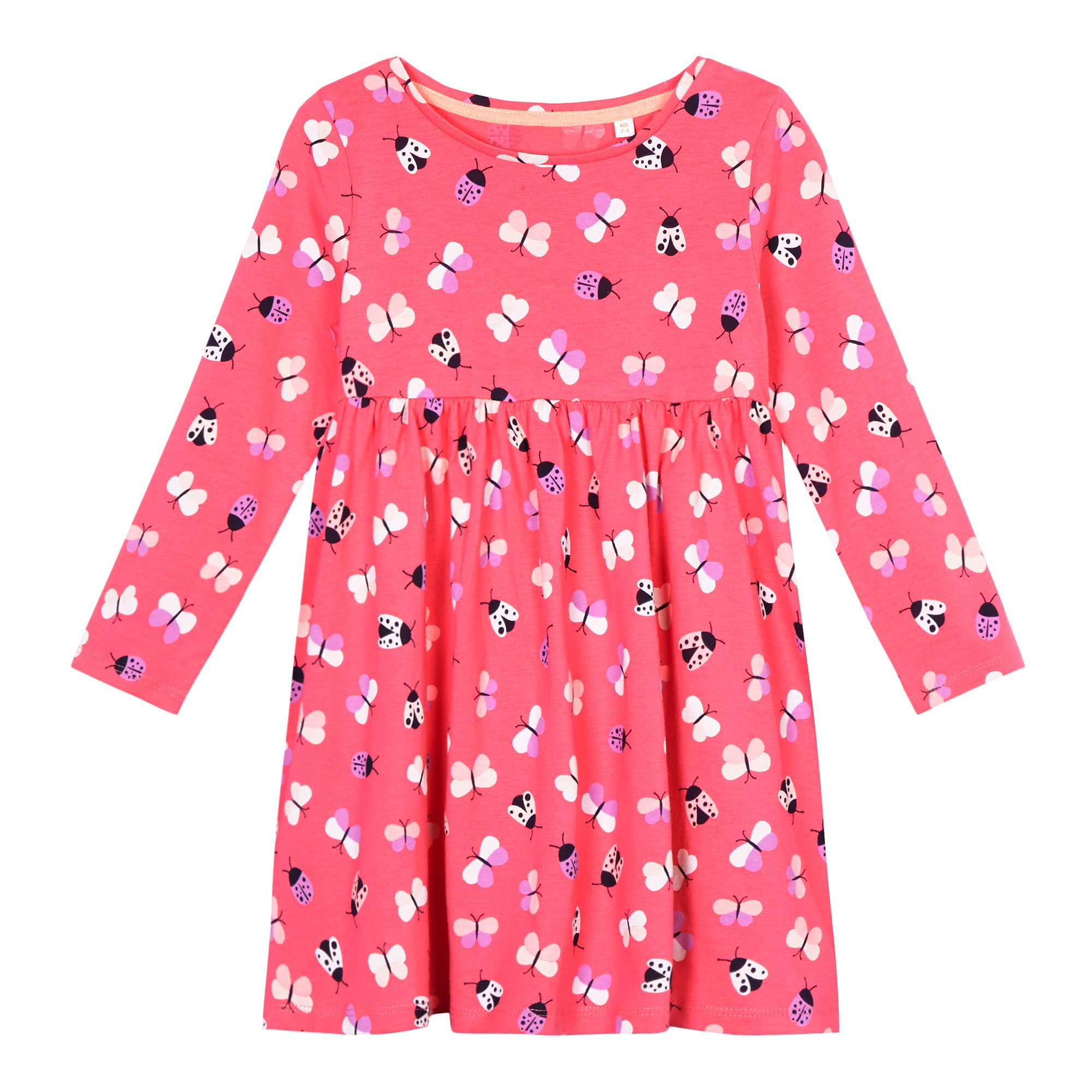 Bluezoo Kids Girls' Pink Ladybird Print Dress From Debenhams eBay