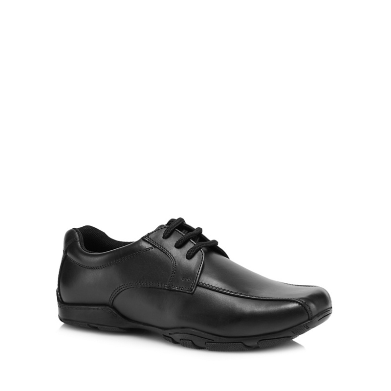 Hush Puppies - Boys' Black Leather 'Vincente' School Shoes Review