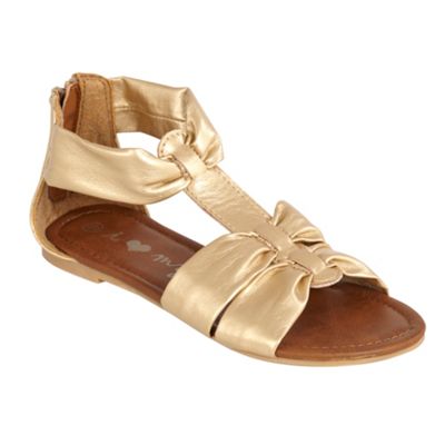 gladiator sandals for girls. Girls gold gladiator sandals
