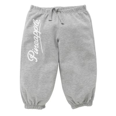 Grey cropped joggers