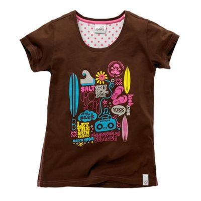 Chocolate collage t-shirt