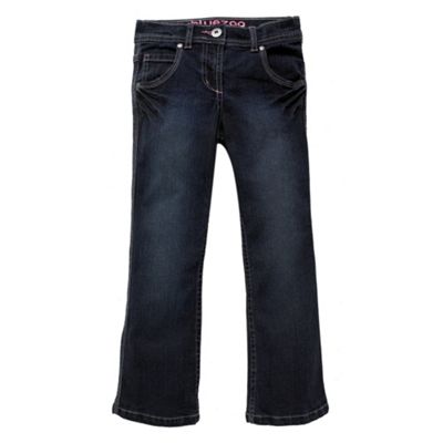 Girls dark blue jeans