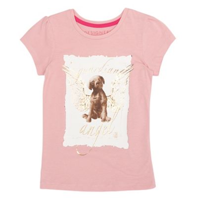 Pearce II Fionda Girls pink Guardian Angel charity t-shirt