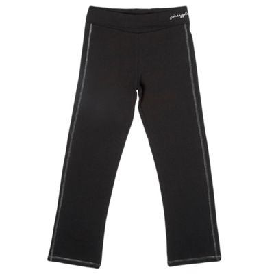Girls Black Jogging Bottoms