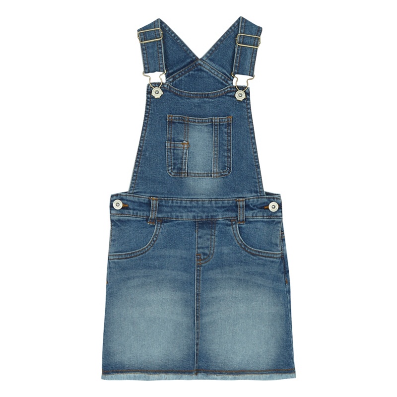 bluezoo - 'Girls' Blue Denim Pinafore Dress Review