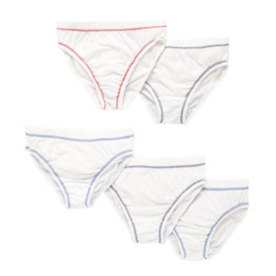 Boy's pack of five white briefs                                                                                                 