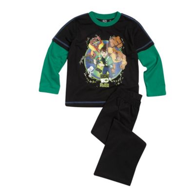 Black long sleeve 'Ben 10' pyjamas