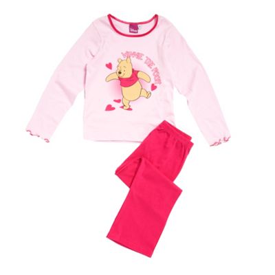 Pink Winnie the Pooh pyjamas