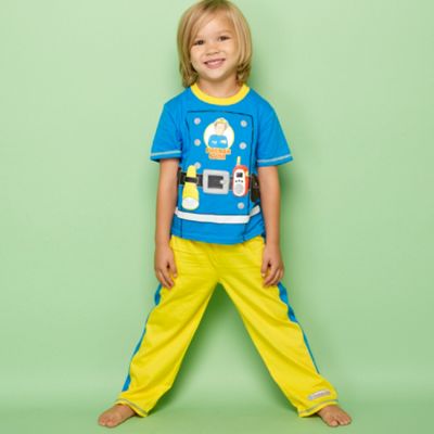 Boy's blue 'Fireman Sam' dress up outfit                                                                                        
