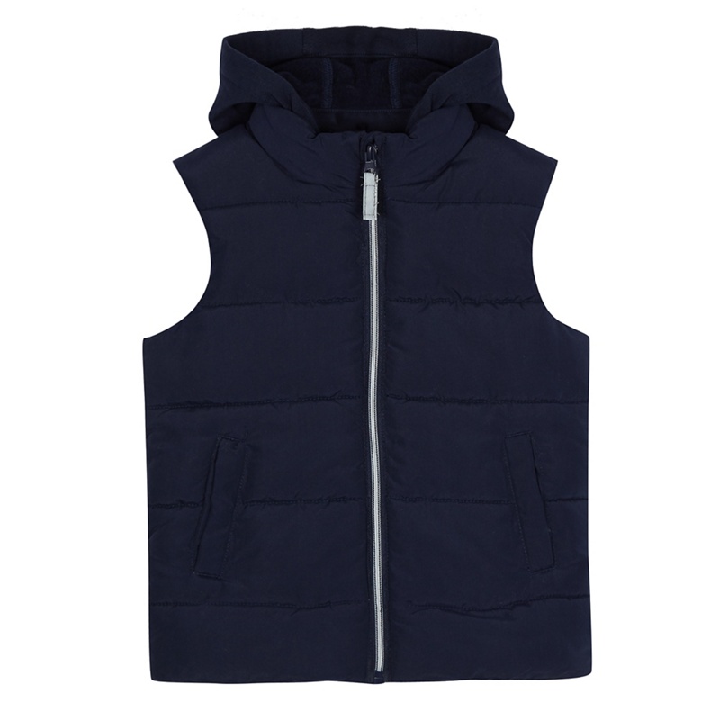 bluezoo - Boys' Navy Padded Hooded Gilet Review