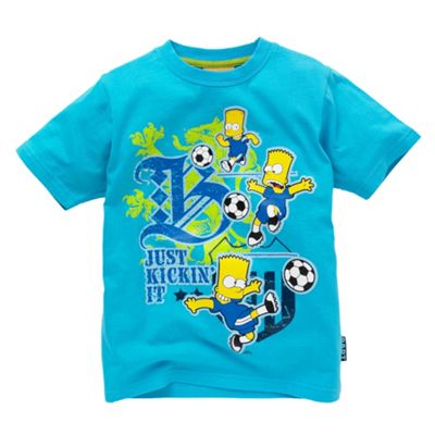 Blue Simpson t-shirt