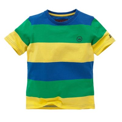 St George by Duffer Multi coloured striped t-shirt