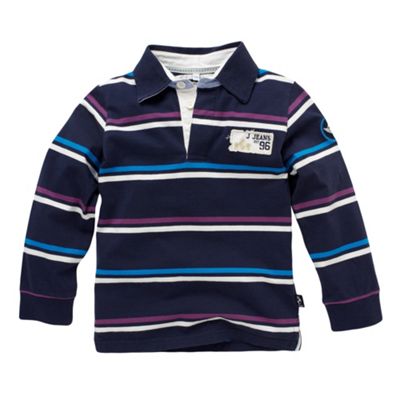 J by Jasper Conran Multi coloured striped rugby shirt