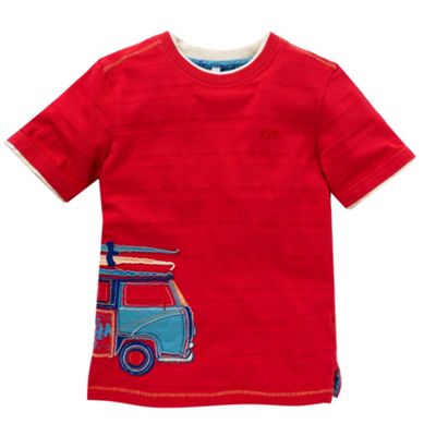 Red campervan t-shirt