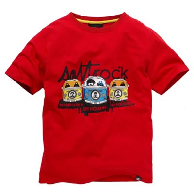 Saltrock Red Pray For Van t-shirt