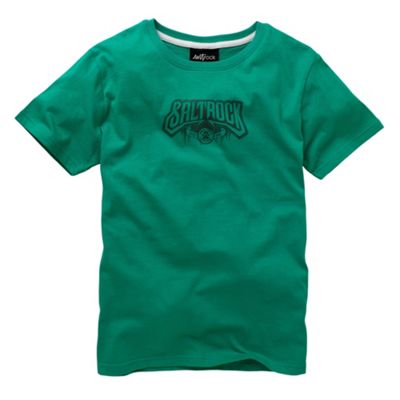 Saltrock Green back print t-shirt