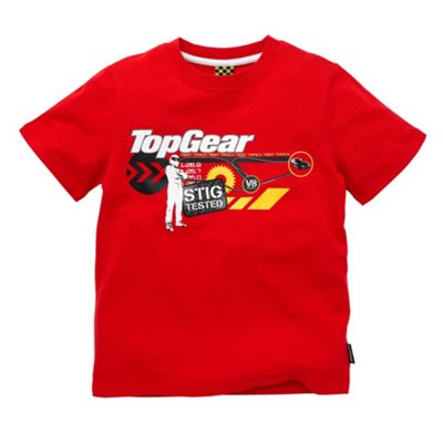 Red Top Gear t-shirt
