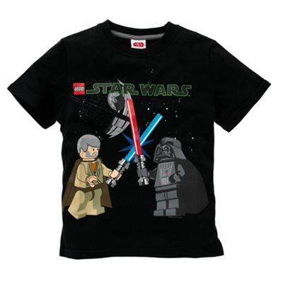 Black Star Wars Lego t-shirt