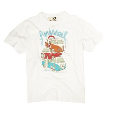 White campervan t-shirt