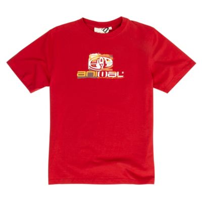 Animal Red Cily logo t-shirt
