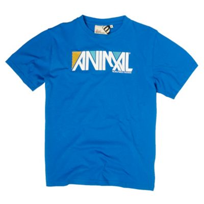 Animal Blue Cozen Crew printed t-shirt