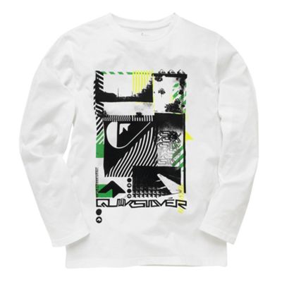 Quiksilver White Palm t-shirt