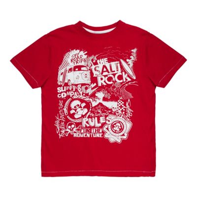 Saltrock Red road trip t-shirt