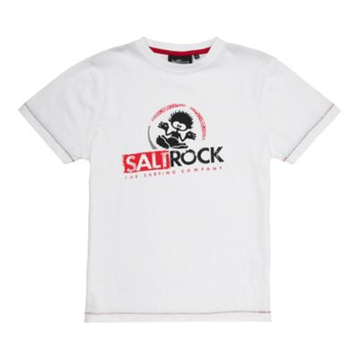 White logo t-shirt