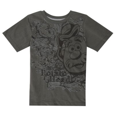 Character Boys grey Mr Potato Head t-shirt