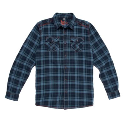 Boys Top Stitch Detail Check Shirt
