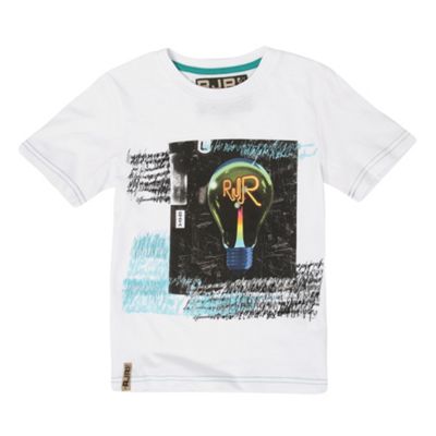 Rocha.John Rocha Boys white light bulb t-shirt