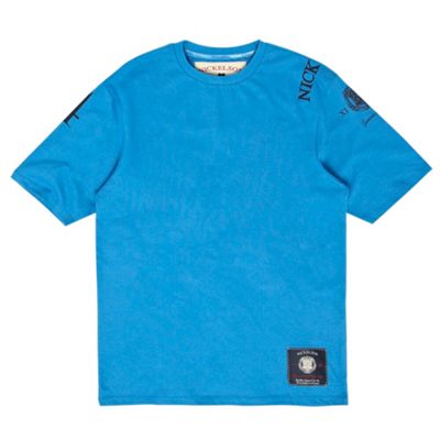 Boys blue logo t-shirt
