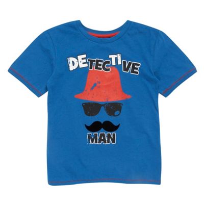 Boys blue detective t-shirt