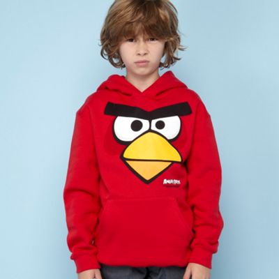 Boy's red 'Angry Birds' hoodie                                                                                                  