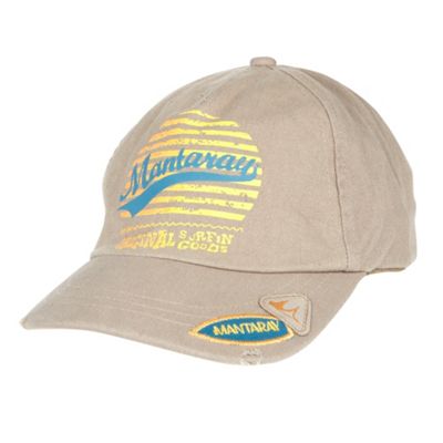 Mantaray Boys khaki baseball cap