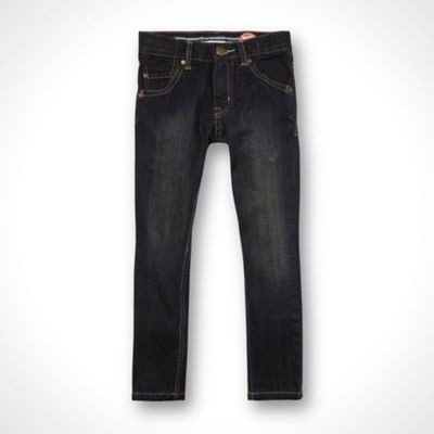 Boy's dark blue skinny fit jeans                                                                                                