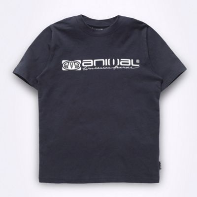 Animal Boys navy logo t-shirt