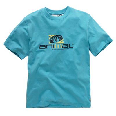 Animal Blue Brusand t-shirt