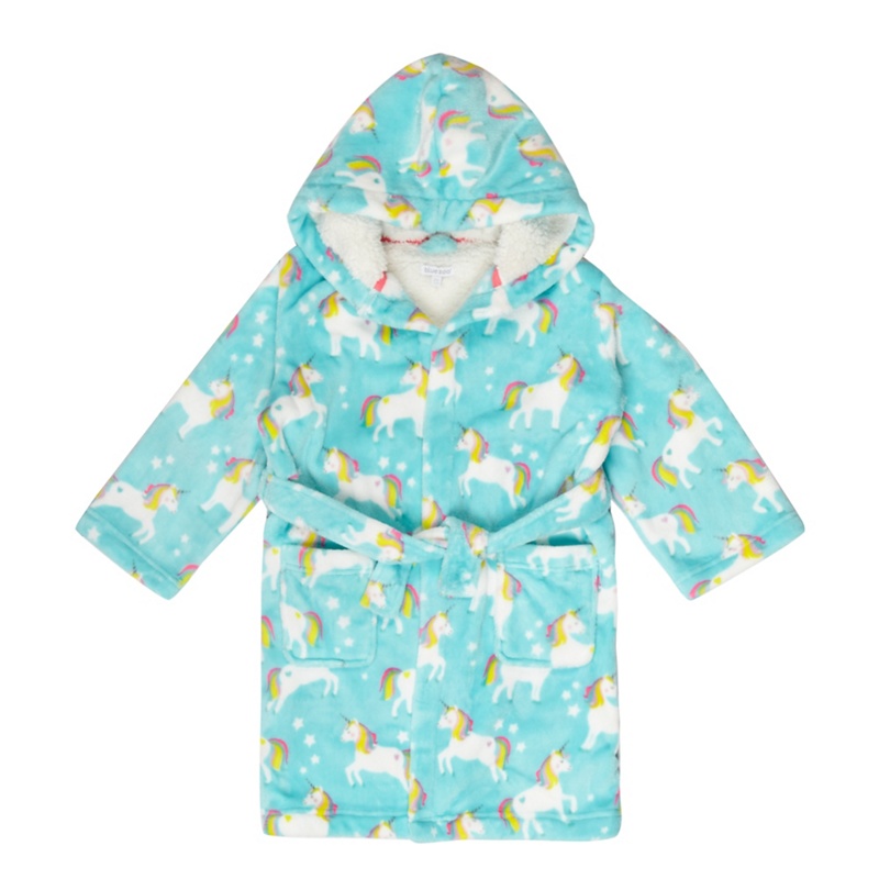 Bluezoo unicorn best sale dressing gown