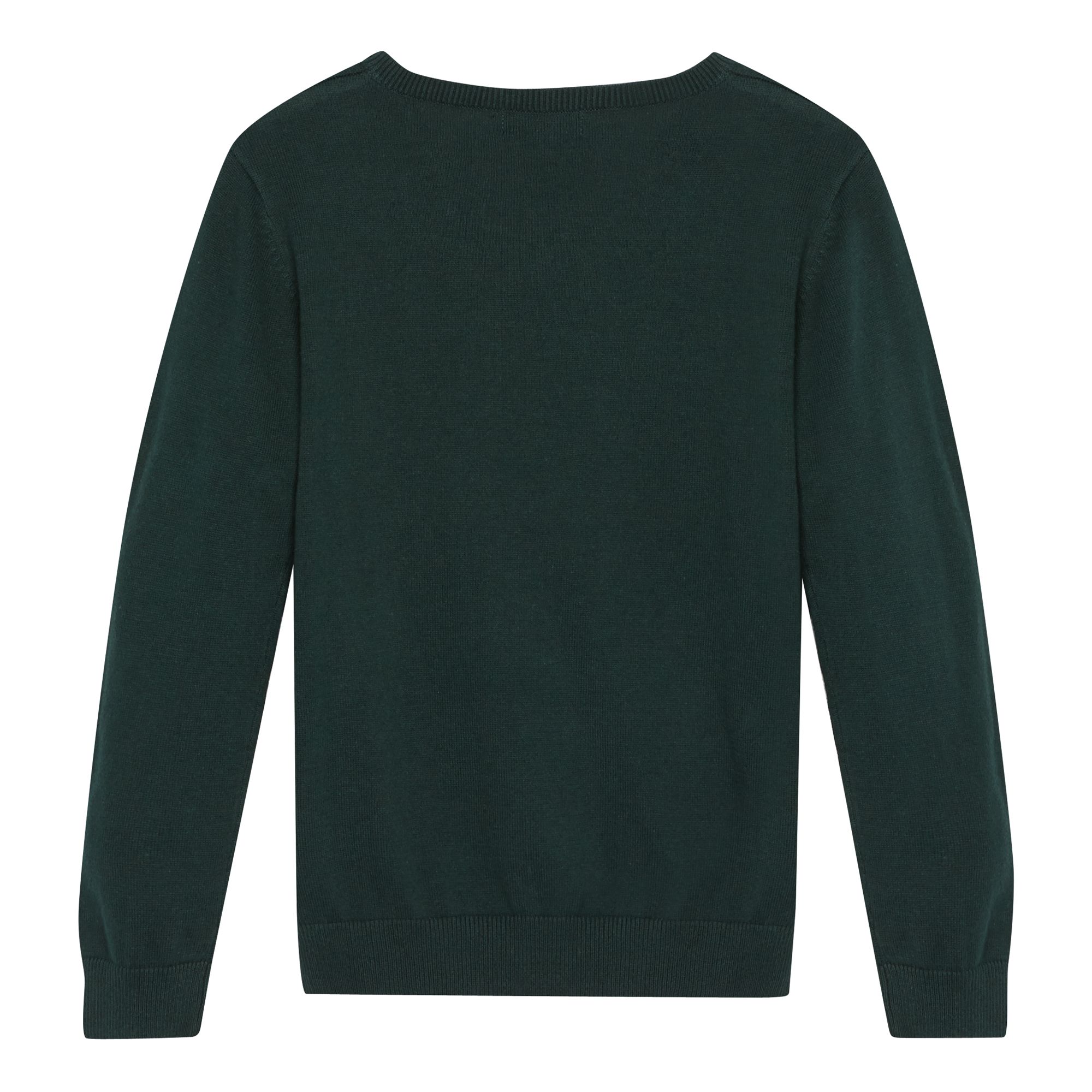 Debenhams Kids Children's Dark Green V Neck School Jumper From ...