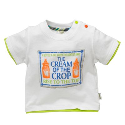 White The cream of the crop t-shirt