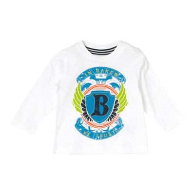 Baker by Ted Baker White shield t-shirt