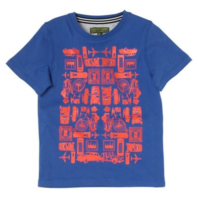 Baker by Ted Baker Blue heritage t-shirt