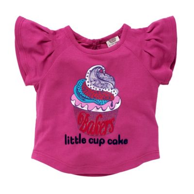 Baker by Ted Baker Pink cupcake t-shirt