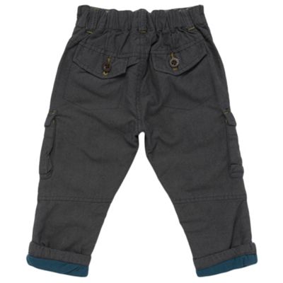 Babys Dark Grey Casual Trousers