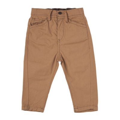 Babys light brown chino trousers