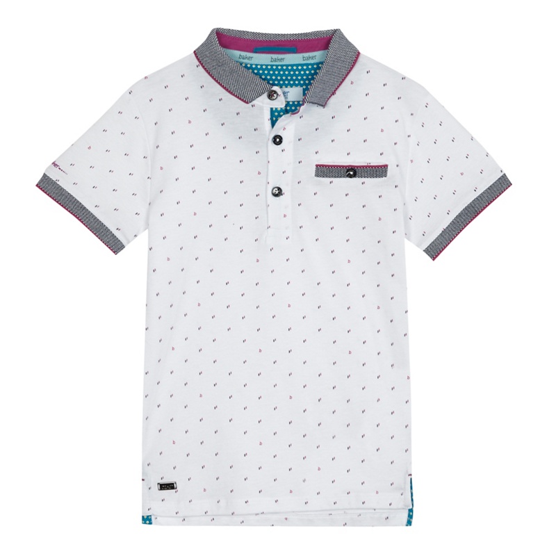 Baker by Ted Baker - Boys' White Printed Polo Shirt Review