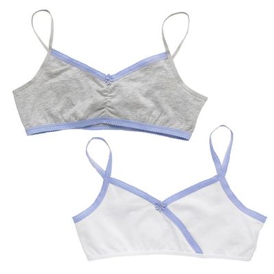 Pack of two cropped tops