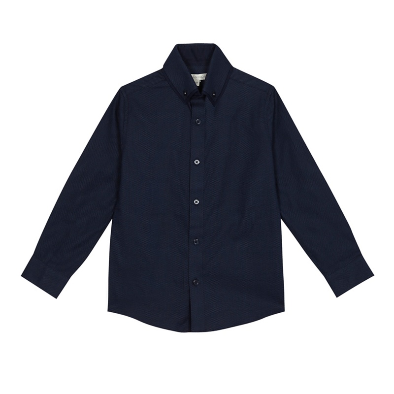 RJR.John Rocha - Boys' Navy Textured Double Collar Shirt Review